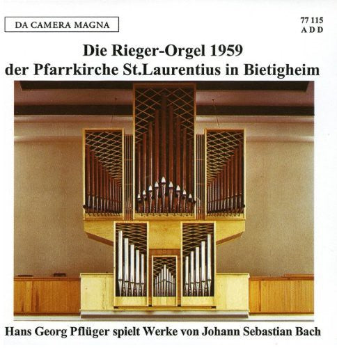 Bach, J.S. / Fluger: Rieger-Organ 1959 Der