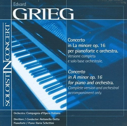 Grieg / Schettini: Con Opus 16 for Piano