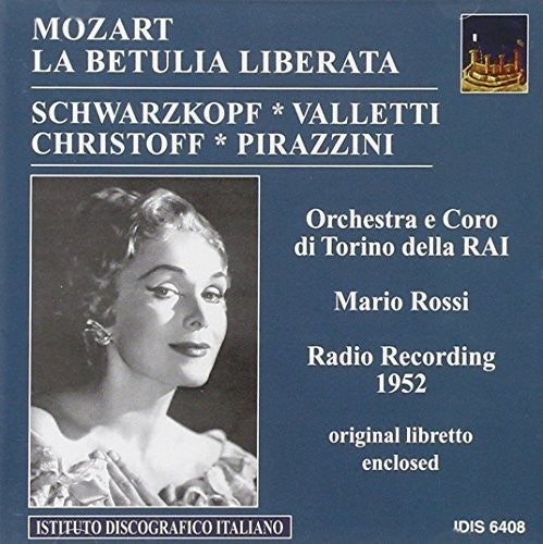 Mozart / Christoff / Pirazzini: Betulia Liberata