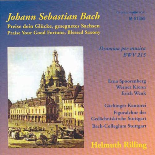 Bach / Spoorenberg / Bach Collegium / Rilling: Praise Your Good Fortune