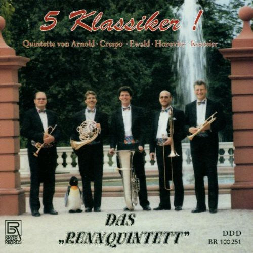 Renn Quintet: 5 Classics for Brass Quintet: Crespo, Arnold, Etc