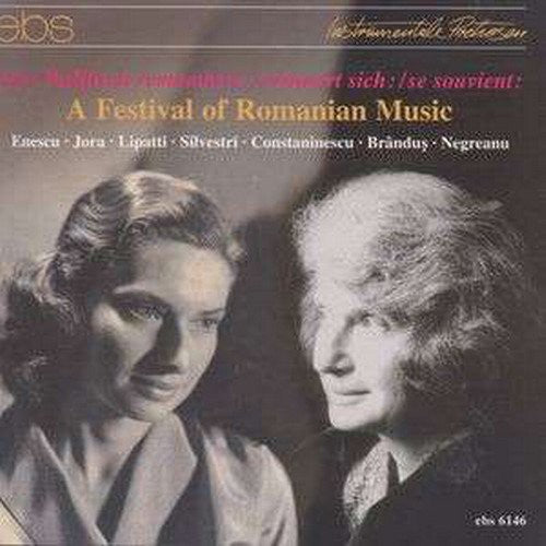 Enescu / Jora / Lipatti / Silvestri / Wallfisch: Festival of Romanian Music