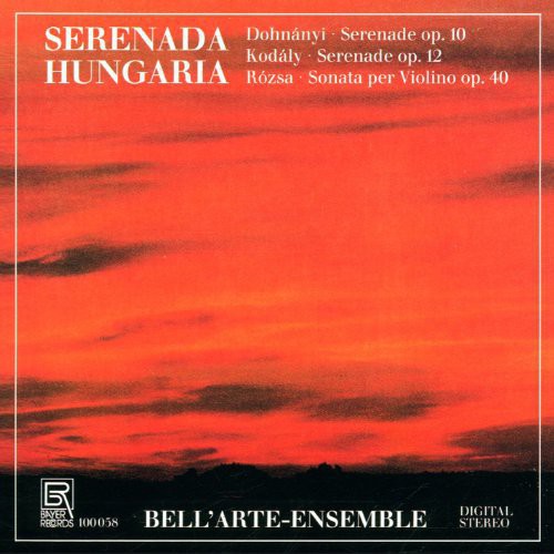 Dohnanyi / Bellarte Ens: Serenades & Sons for Stri