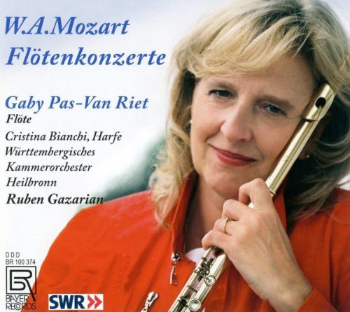 Mozart / Pas-Van Riet / Bianchi / Gazarian: Flute Con 1 & 2