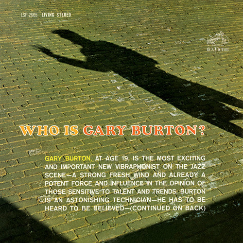 Burton, Gary: Who Is Gary Burton