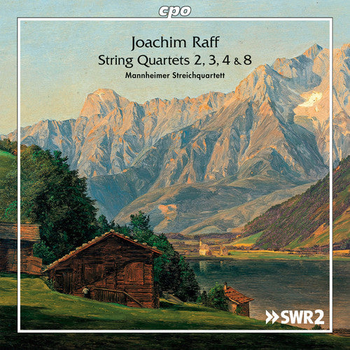 Raff / Mannheim String Quartet: String Quartets Nos. 2 & 3 & 4 & 8