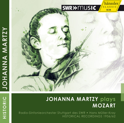 Mozart / Martzy / Swr Radio Sym Orch Stuttgart: Violin Concertos Nos. 3 & 4