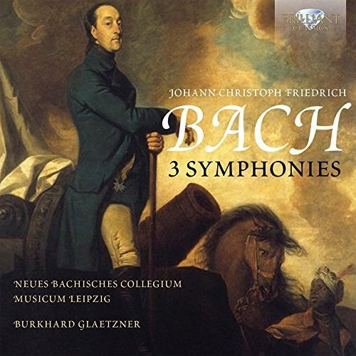 Bach, J.C.F. / Neues Bachisches Collegium Musicum: 3 Symphonies