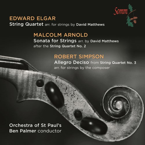 Elgar / Orchestra of st. Paul's / Palmer: String Quartets