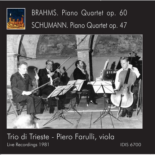 Brahms / Schumann / Zanettovich / Farulli: Piano Quartets