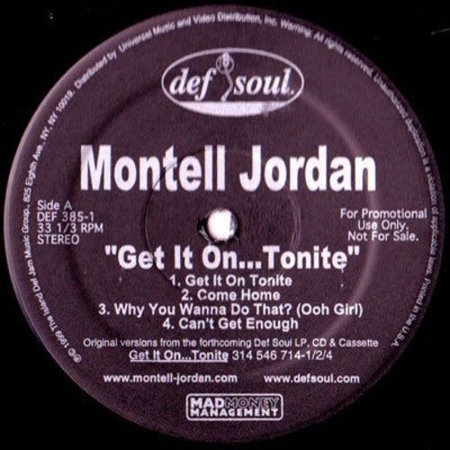 Jordan, Montell: Get It on Tonite