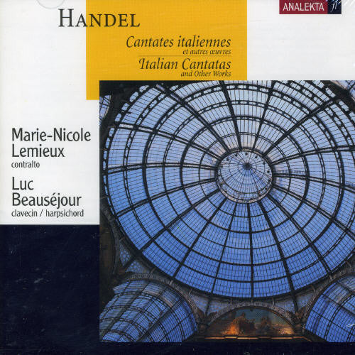 Handel / Lemieux / Beausejour: Mi Palpita Il Cor/Cant Alt/Fl/Bc/&