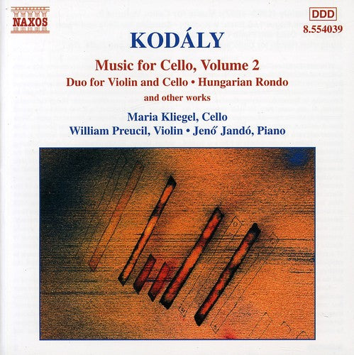 Kodaly, Zoltan / Kliegel, Maria / Preucil / Jando: Music for Cello #2