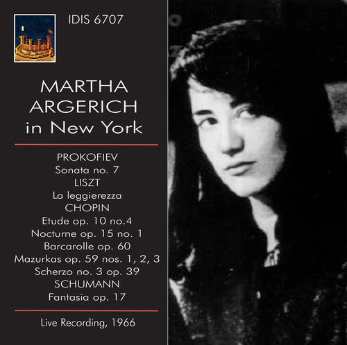 Prokofiev / Argerich, Martha: Martha Argerich in New York