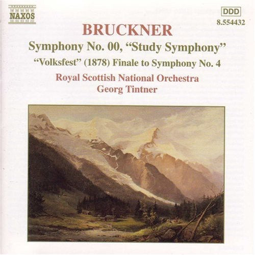 Bruckner / Tintner / Royal Scottish Natl Orchestra: Symphony in F minor [Study Symphony]