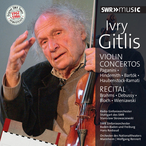 Brahms / Gitlis / Stuttgart Radio Symphony Orch: Iivry Gitlis - Concertos & Recital