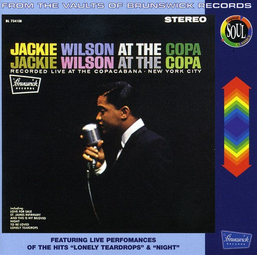 Wilson, Jackie: Jackie Wilson at the Copa