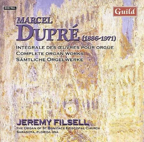 Dupre / Filsell: Complete Organ Works 8: Psalm Xviii / Vision Op 44