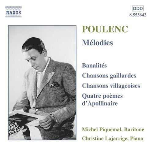 Poulenc / Piquemal / Lajarrige: Melodies: Banalites / Montparnasse / Rosamonde