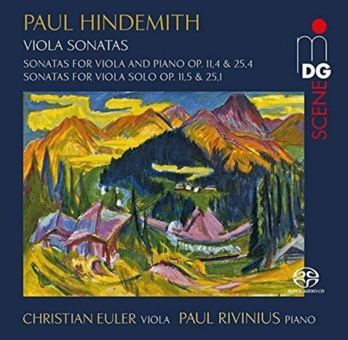 Euler, Christian / Rivinius, Paul: Hindemith: Sonatas For Viola And Piano