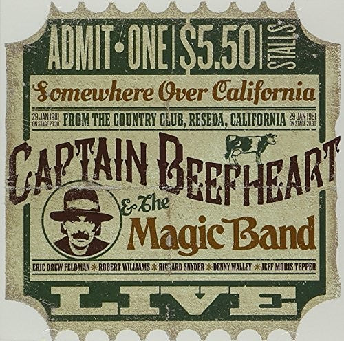 Captain Beefheart: Live At The Country Club Reseda California 1981