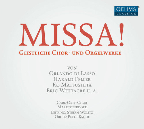 Cook, J. / Bader, Peter / Wolitz, Stefan: Missa