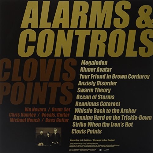 Alarms & Controls: Clovis Points