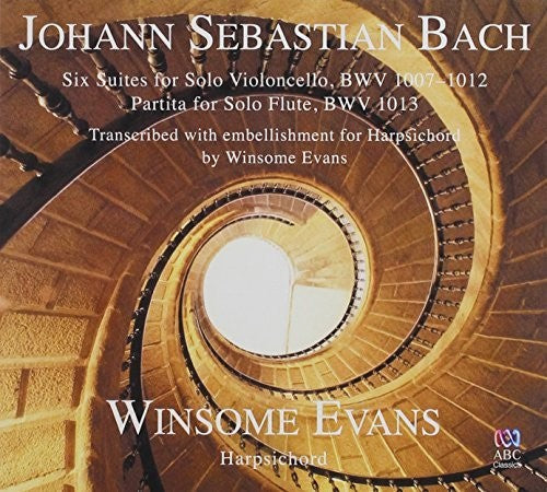 Bach / Evans, Winsome: J.S. Bach: Six Suites For Solo Violoncello BWV 100