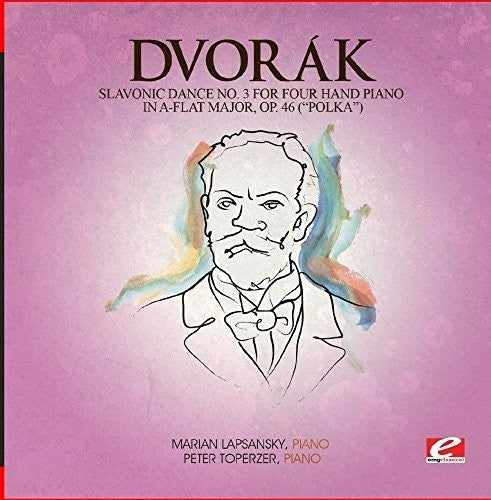 Dvorak: Slavonic Dance 3 Four Hand Piano A-Flat Maj 46