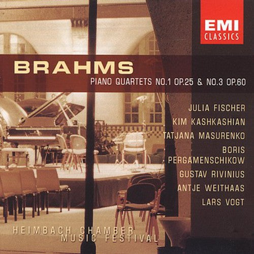 Brahms / Vogt / Heimbach Chamber Music Festival: Quartets Piano 1/3