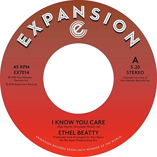 Beatty, Ethel: I Know You Don't Care / It's Your Love