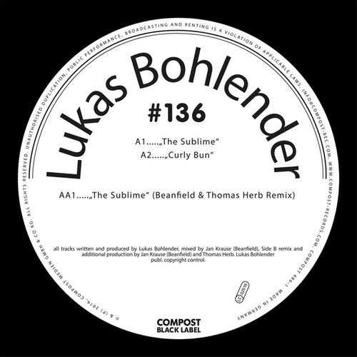 Bohlender, Lukas: Compost Black Label 136