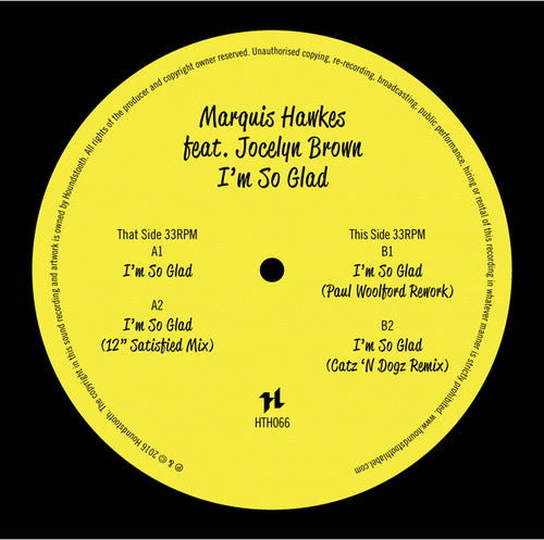 Hawkes, Marquis: I'm So Glad