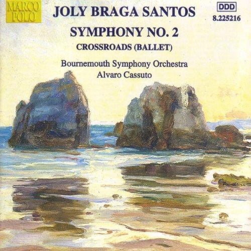 Santos / Cassuto / Juritz / Bournemouth Sym Orch: Symphony 2 in B minor / Crossroads (Encruzilhada)