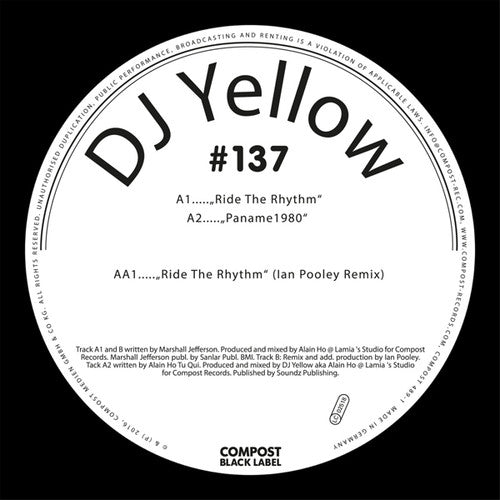 DJ Yellow: Compost Black Label 137