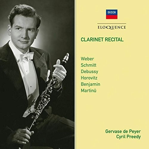 De Peyer, Gervase: Clarinet Recital