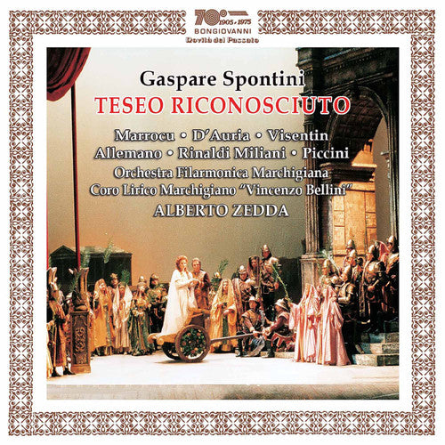 Spontini / Zedda: Gaspare Spontini: Teseo Riconosciuto