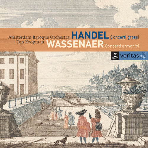 Handel / Amsterdam Baroque Orchestra / Koopman: Concerti Grossi Op 6 Nos 1 2 4 & 6 / Van Wassenaer