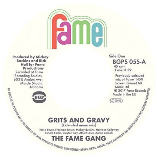 Fame Gang: Grits & Gravy (Full Length Mono) / Crime Don't Pay