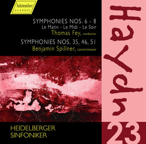 Haydn / Sinfoniker / Spillner: Symphonies 23