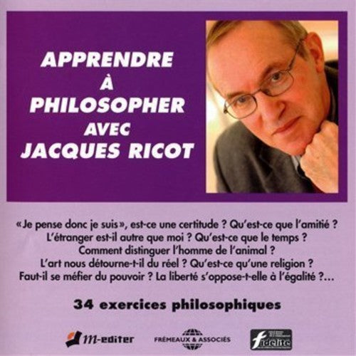 Ricot, Jacques: Apprendre A Philosopher