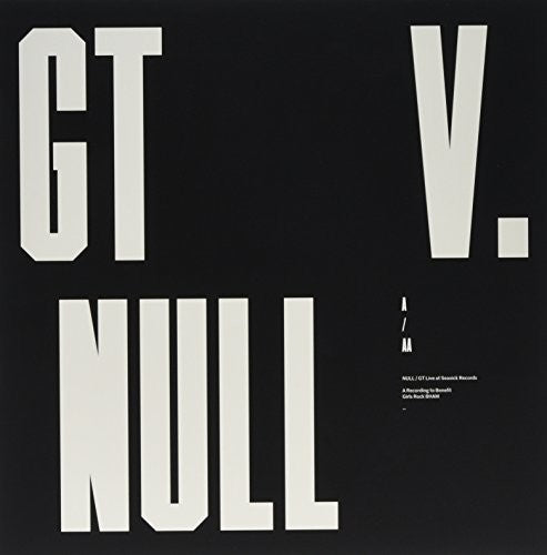 Null/Gt: Live At Seasick Records