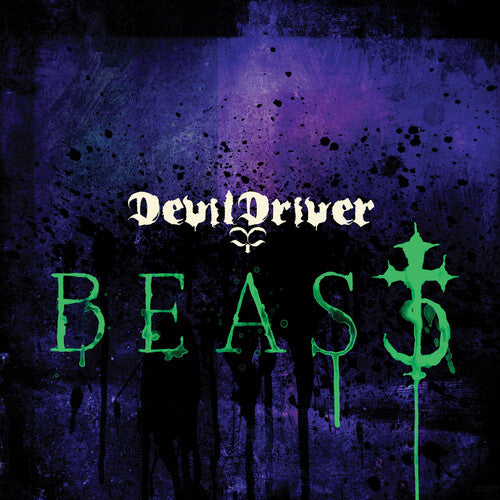 DevilDriver: Beast (Green & Purple Swirl) ((rocktober 2018 Exclusive)