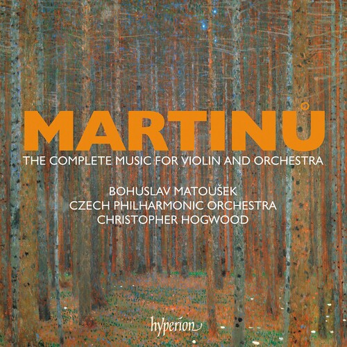 Czech Philharmonic Orchestra / Hogwood, Christopher: Martinu: The Complete Music For Violin & Orchestra