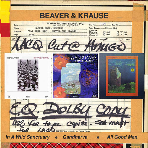 Beaver & Krause: In A Wild Sanctuary / Gandharva / All Good Men