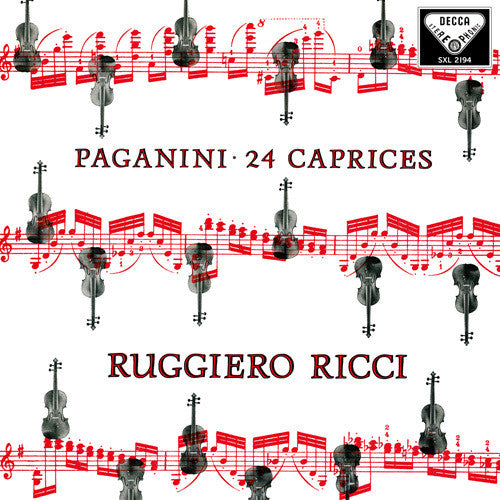 Ricci, Ruggiero: Paganini: 24 Caprices Op. 1