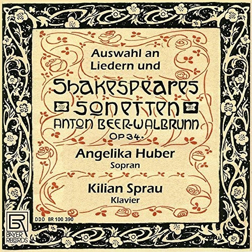 Shakespeare / Huber / Sprau: Shakespeares Sonnets & Lieder