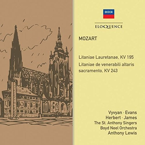 Mozart / Vyvyan, Jennifer: Mozart: Litanies KV 195 & 243