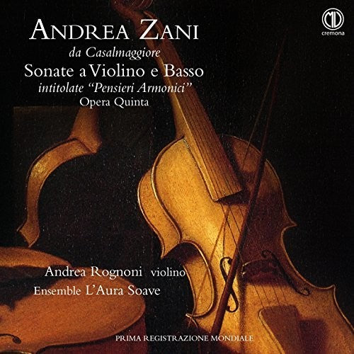 Zani / Rognoni / Cantalupi: Sonate a Violino E Basso