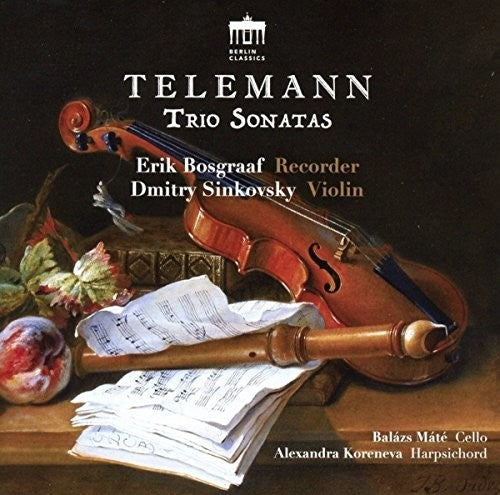 Telemann / Bosgraaf / Koreneva: Trio Sonatas